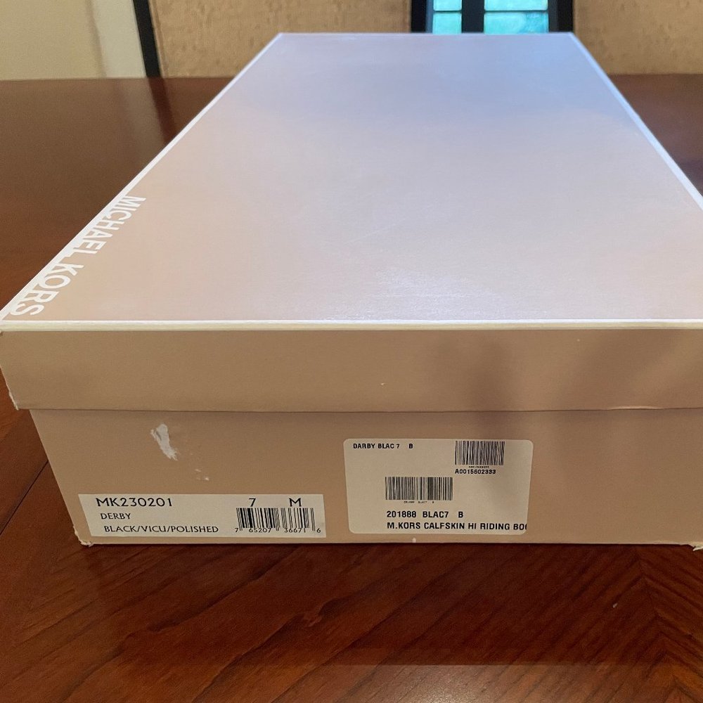 Micheal Kors Derby Riding Boots Size 7 - Picture 5 of 5